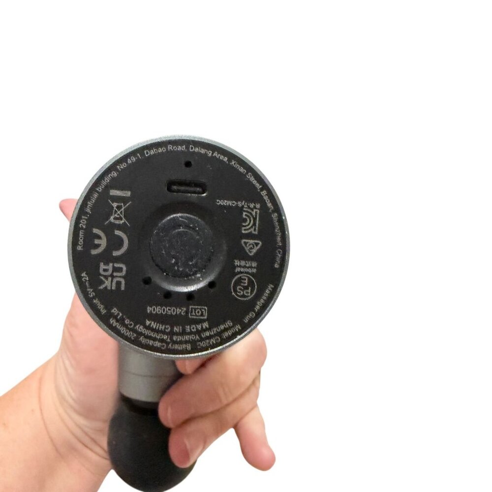 Arboleaf Mini Massage Gun 4 Attachments USB Charging Cable For Muscle Recovery - Picture 3 of 4